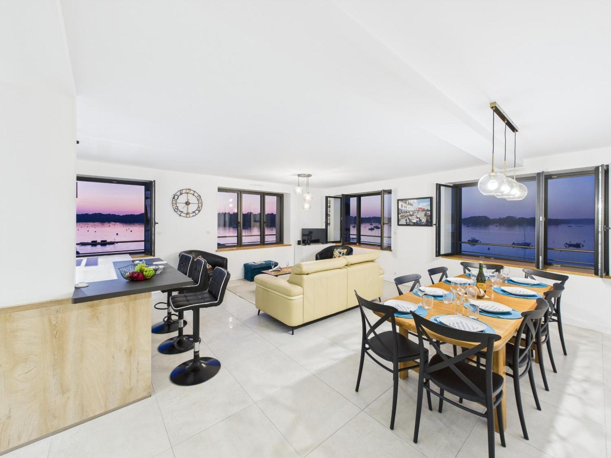 Appartement Vue Sur La Mer A L'Ile Tudy ! Exterior foto